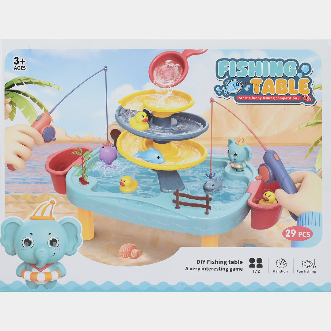 DIY Fishing Table Water Play Set | 29PCs