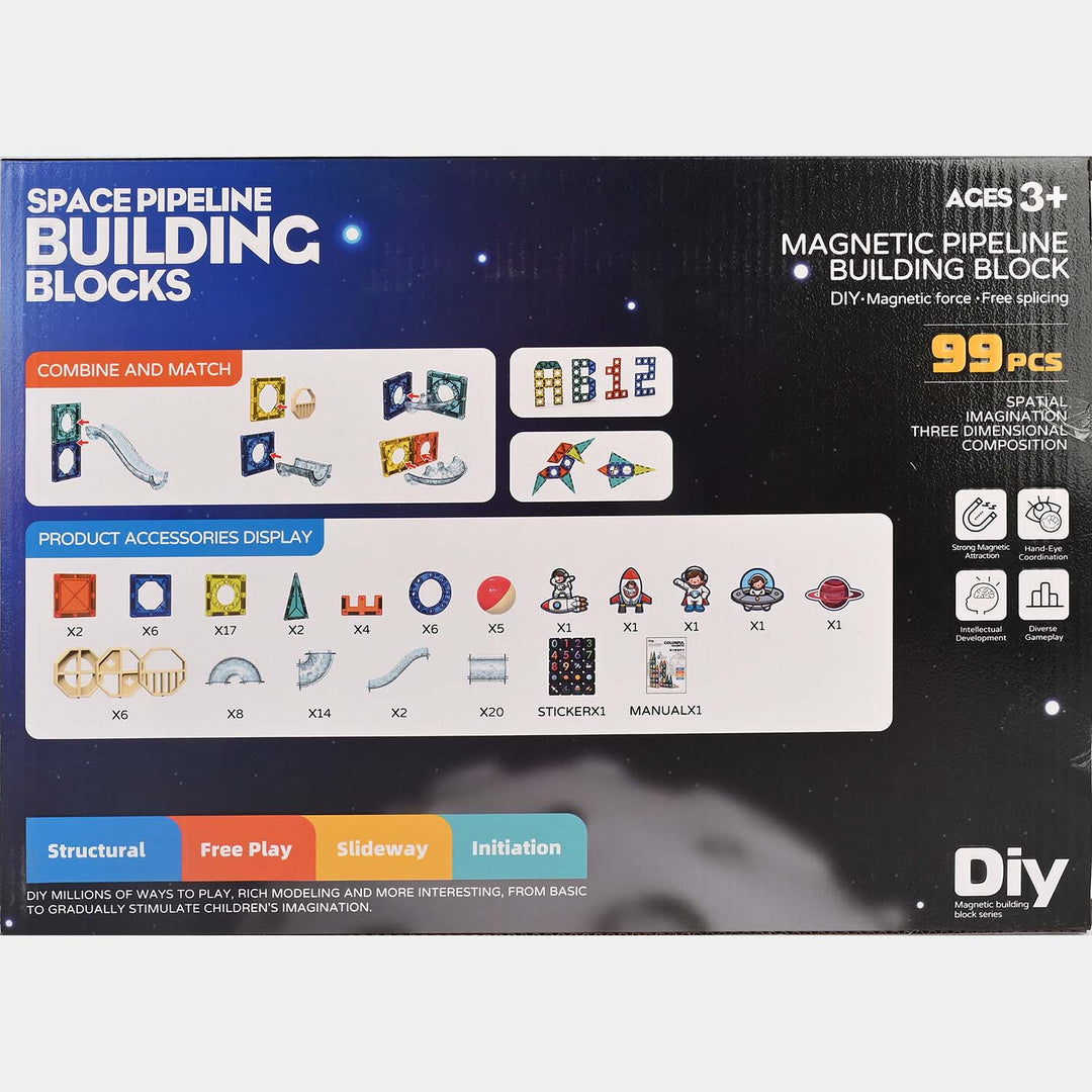 Magnetic Block Set 99Pcs