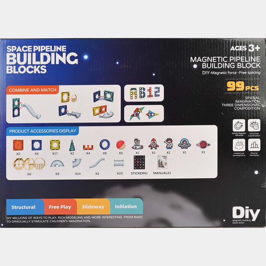 Magnetic Block Set 99Pcs