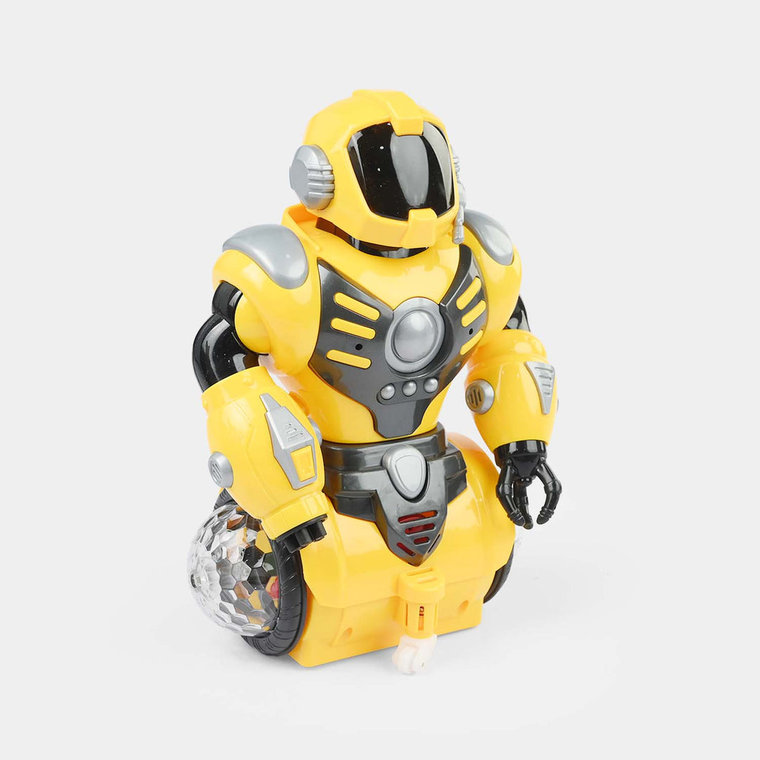 Stunt Roating Robot With Light & Music