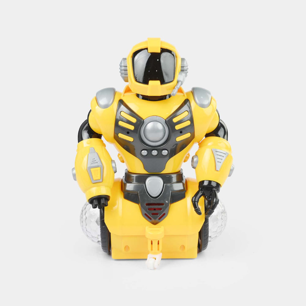 Stunt Roating Robot With Light & Music