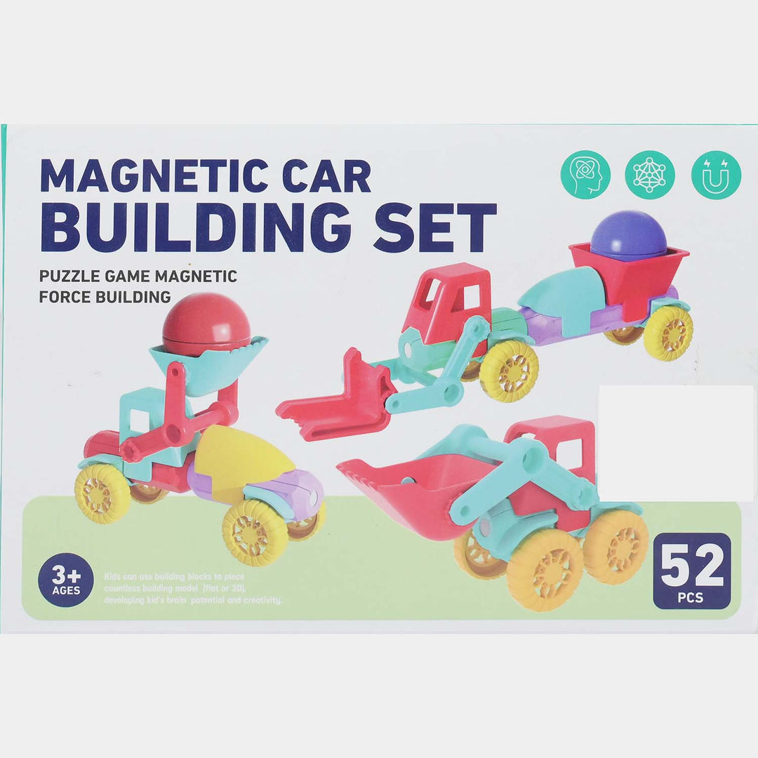 Magnetic Block Car 52Pcs