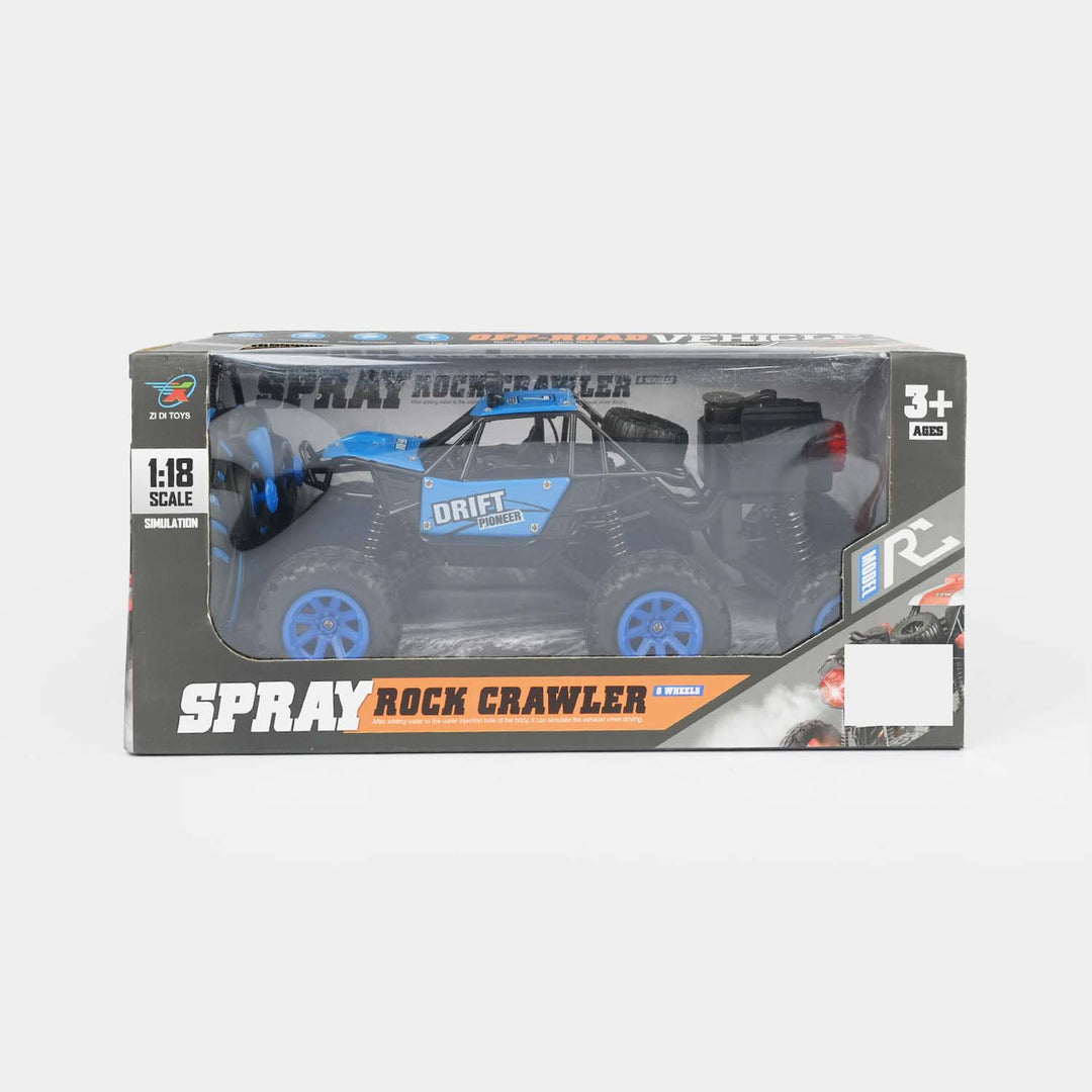 Spray Rock Crawler Remote Control Car