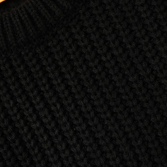 Boys Acrylic Sweater-95-BLACK