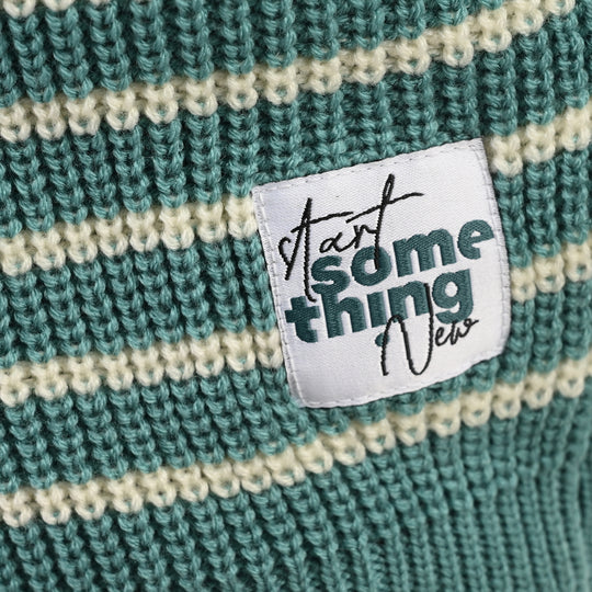 Boys Acrylic Sweater Something New - Green