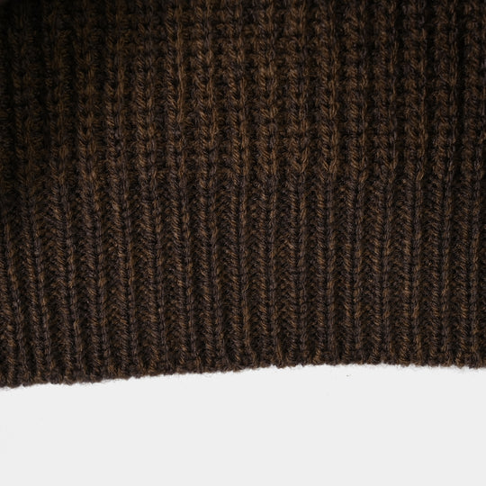 Infant Boys Acrylic Sweater Hug Me- Brown