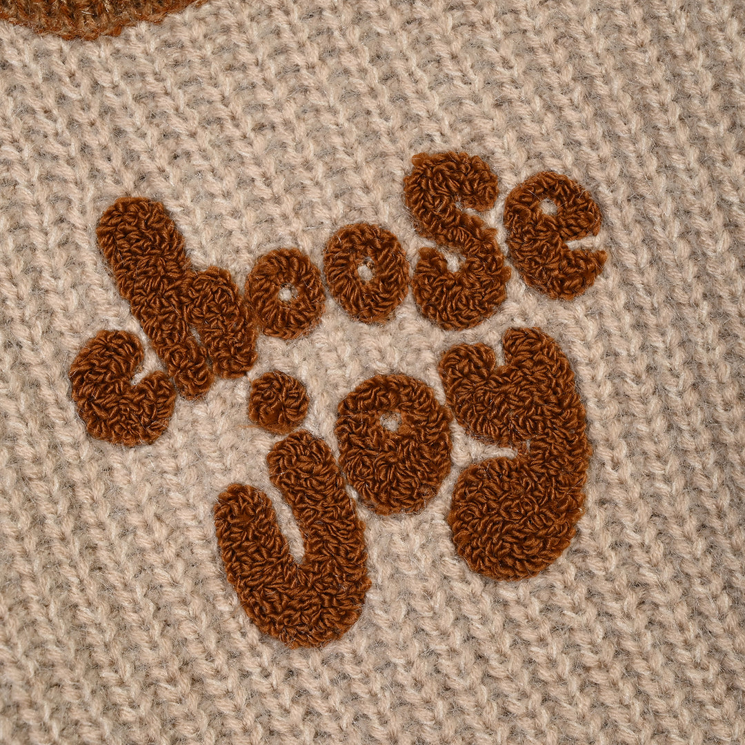 Infant Boys Feather-Acrylic Sweater-Choose Joy-Multi