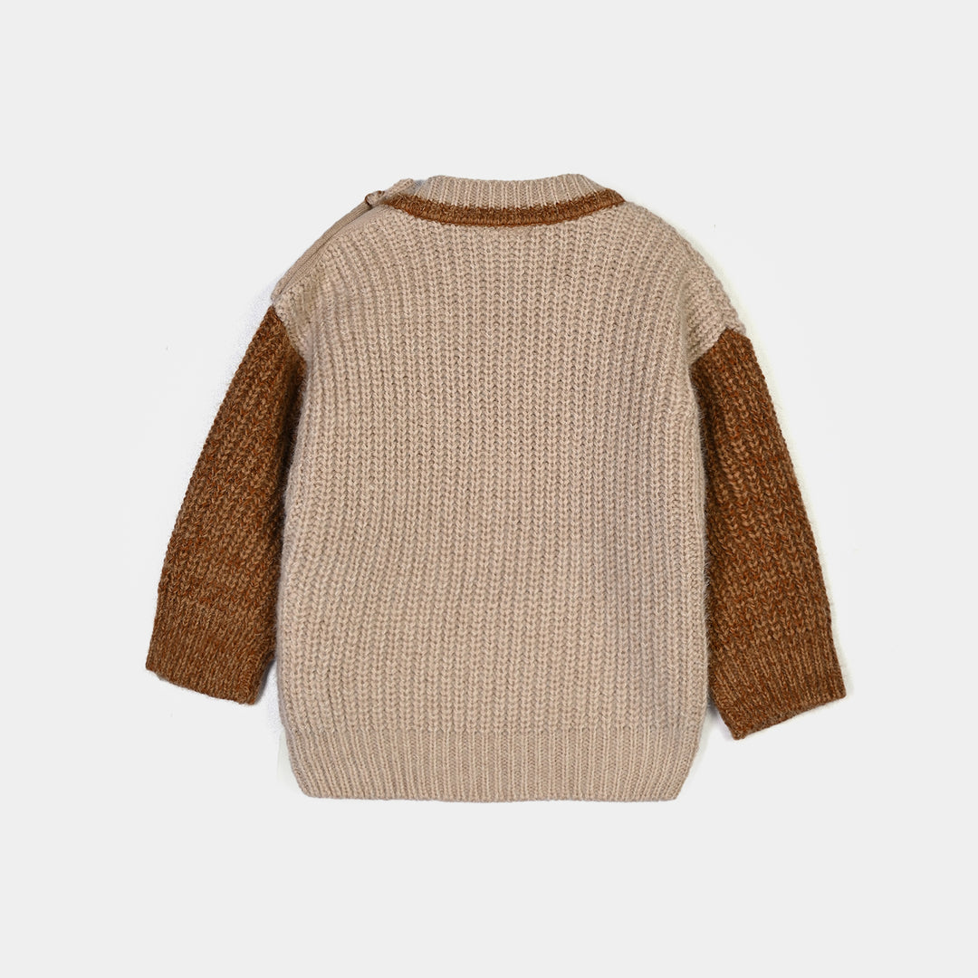 Infant Boys Feather-Acrylic Sweater-Choose Joy-Multi