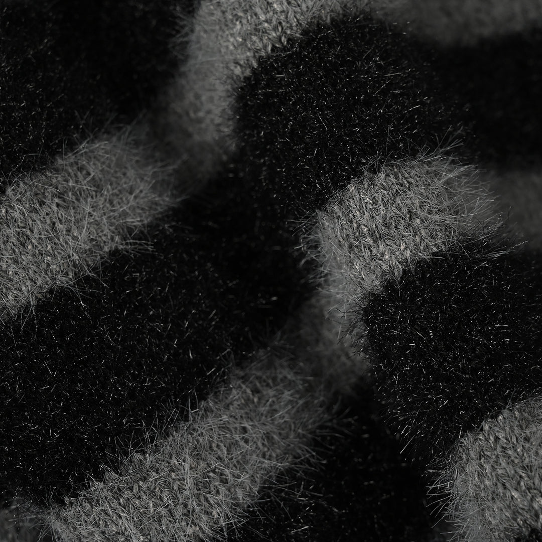 Infant Boys Feather-Acrylic Sweater-Cool Baby-Grey.Black
