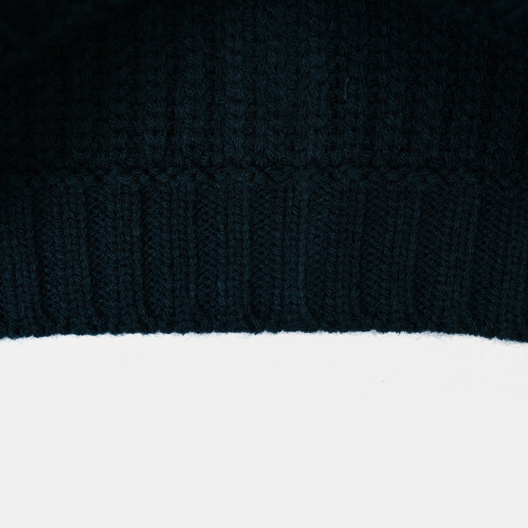 Infant Boys Acrylic Sweater Milk Club - Teal Blue