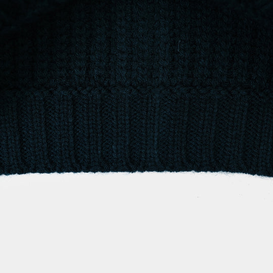 Infant Boys Acrylic Sweater Milk Club - Teal Blue