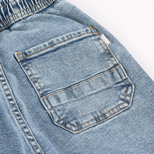 Boys Relaxed Fit Denim Jeans – Light Blue