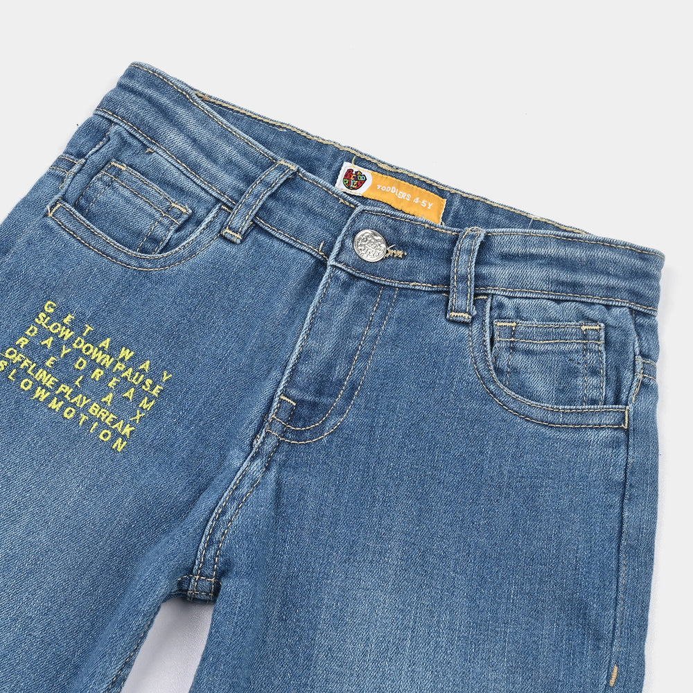 Boys Denim rigid Pant Get Away-L.Blue