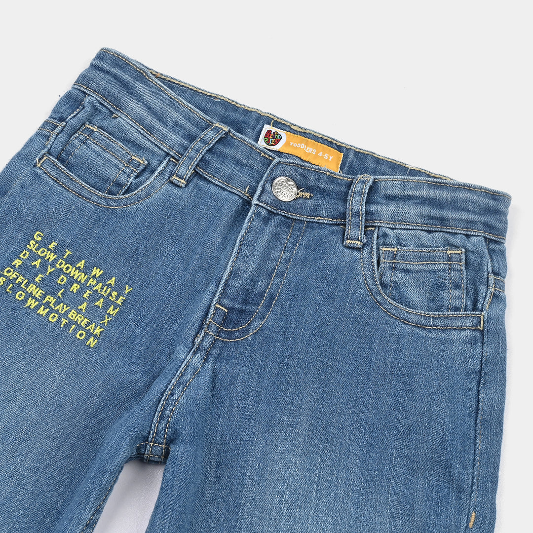 Boys Denim rigid Pant Get Away-L.Blue
