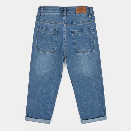 Boys Denim rigid Pant Get Away-L.Blue