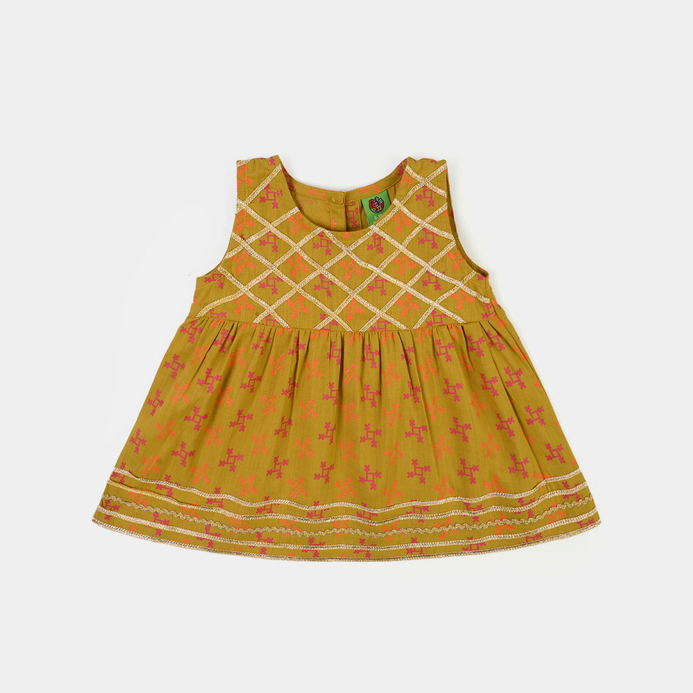 Infant Girls Cotton 2Pcs Zauq - Dhani