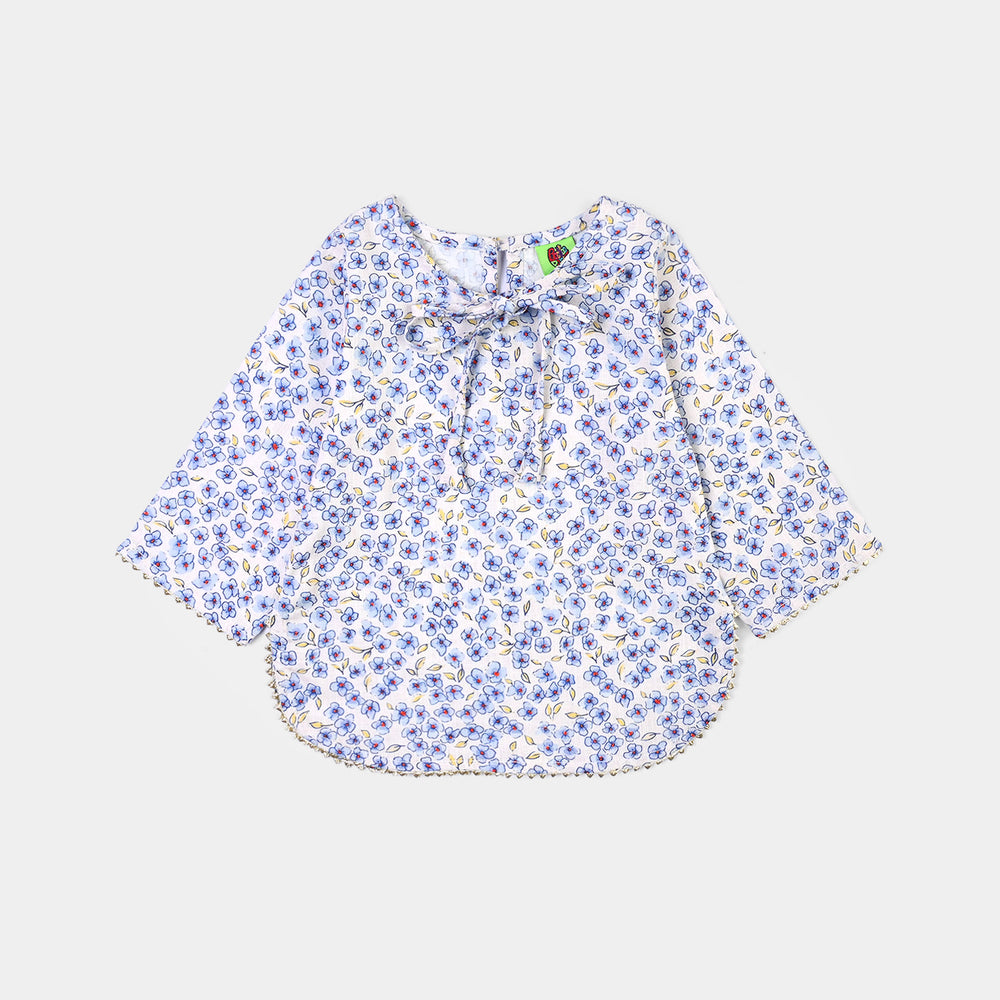 Infant Girls Cotton Printed 2Pcs Sea-Multi
