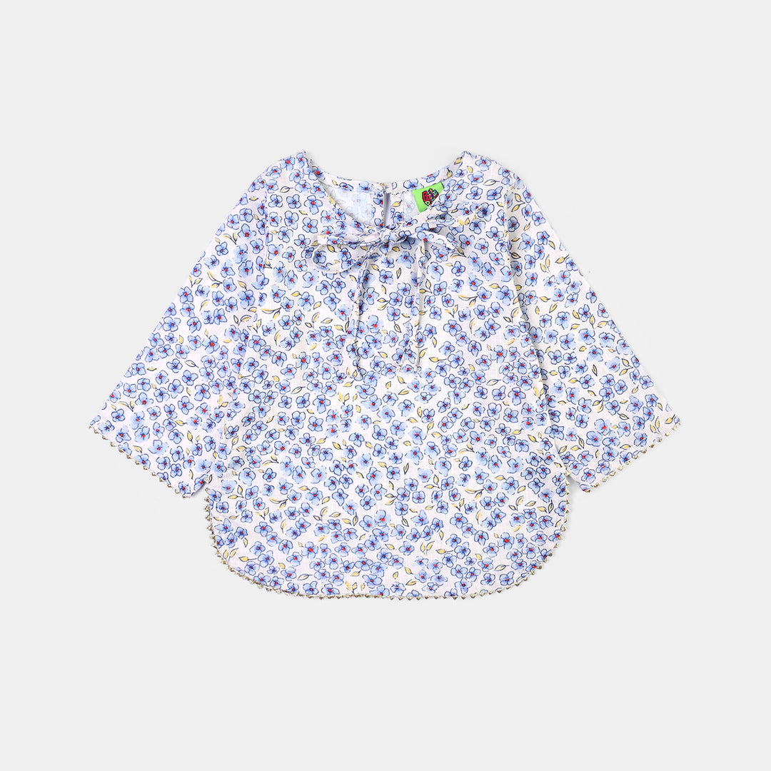 Infant Girls Cotton Printed 2Pcs Sea-Multi