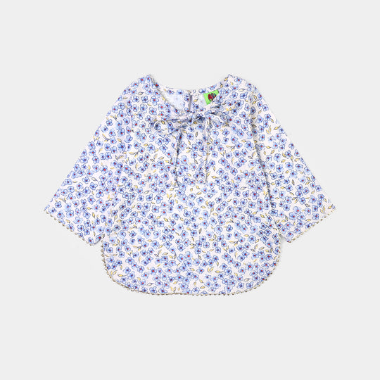 Infant Girls Cotton Printed 2Pcs Sea-Multi
