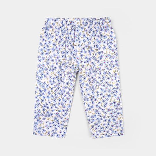 Infant Girls Cotton Printed 2Pcs Sea-Multi