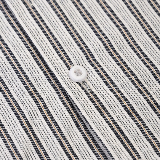 Boys Yarn Dyed Woven Suit-Built To Chase Limits-White.Black