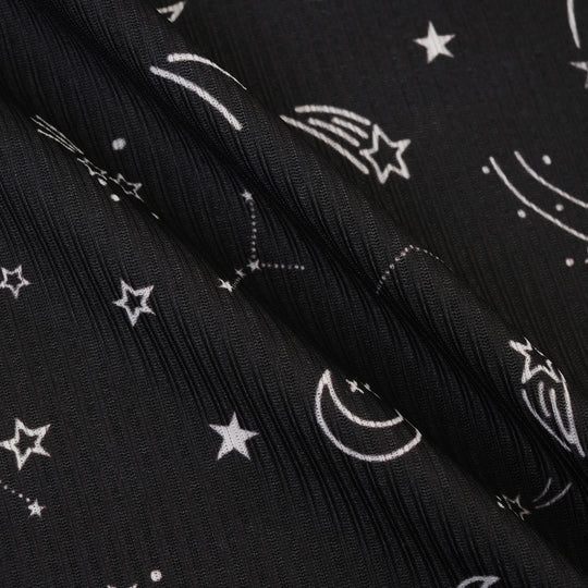 Boys Poly Cotton Night Suit SHOOTING STAR-BLACK