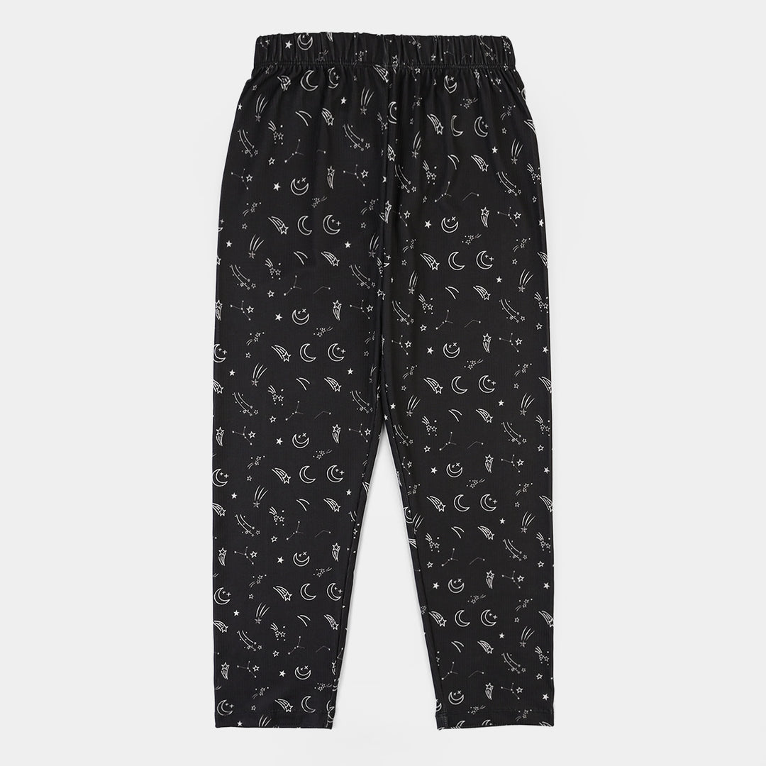 Boys Poly Cotton Night Suit SHOOTING STAR-BLACK