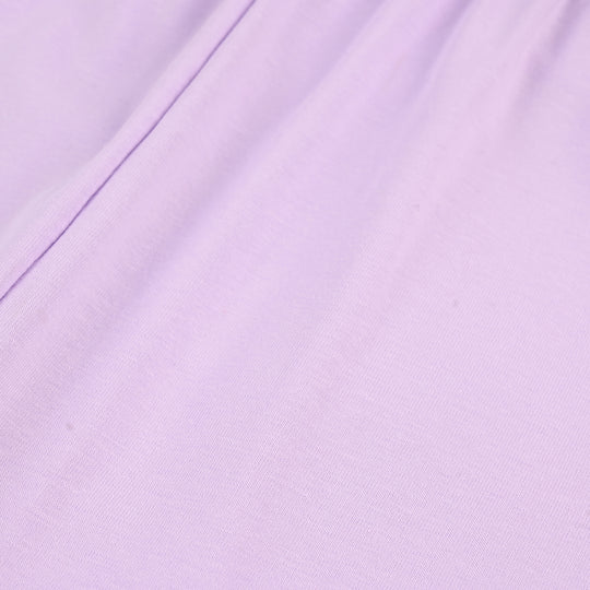 Girls Lycra Jersey Plain Tights - Purple