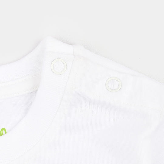 Infant Boys PC Jersey Night Suit TIRED