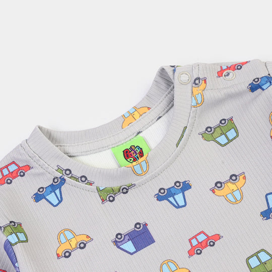 Infant Boys PC Night Suit DINKY-GREY