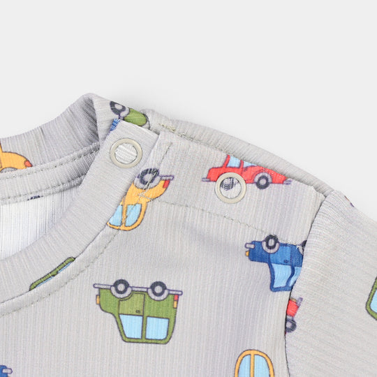 Infant Boys PC Night Suit DINKY-GREY