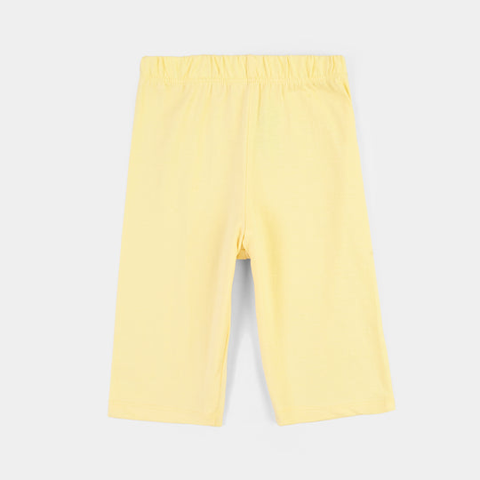 Infant Girls Cotton Jersey 2 Piece Set Duckling - Yellow/White