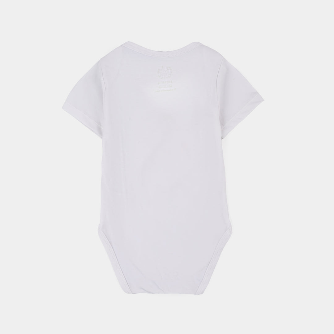 Infant Girls Cotton Jersey 2 Piece Set Character - White/Pink