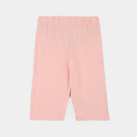 Infant Girls Cotton Jersey 2 Piece Set Character - White/Pink
