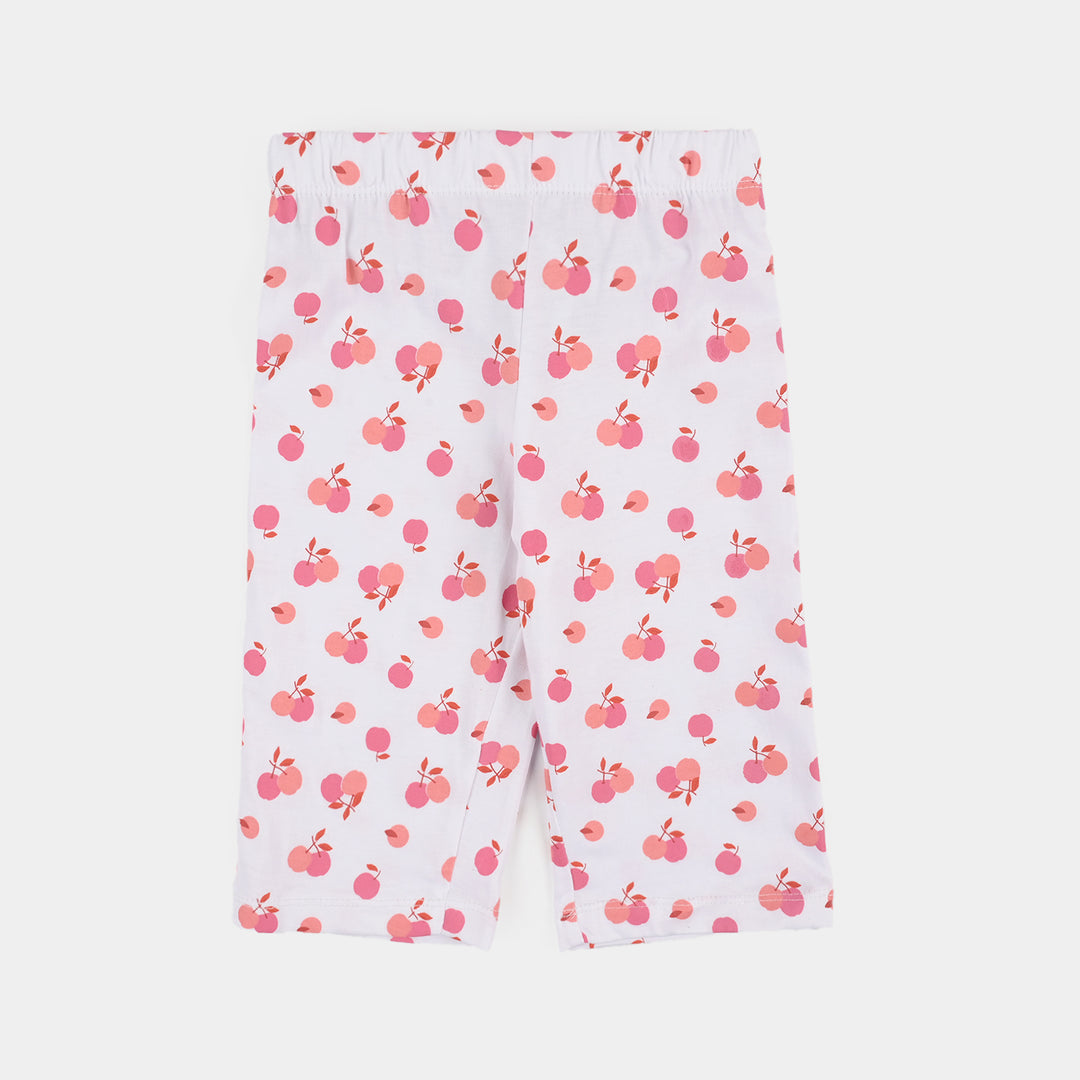 Infant Girls Cotton Jersey 2 Piece Set Sweet Cherry