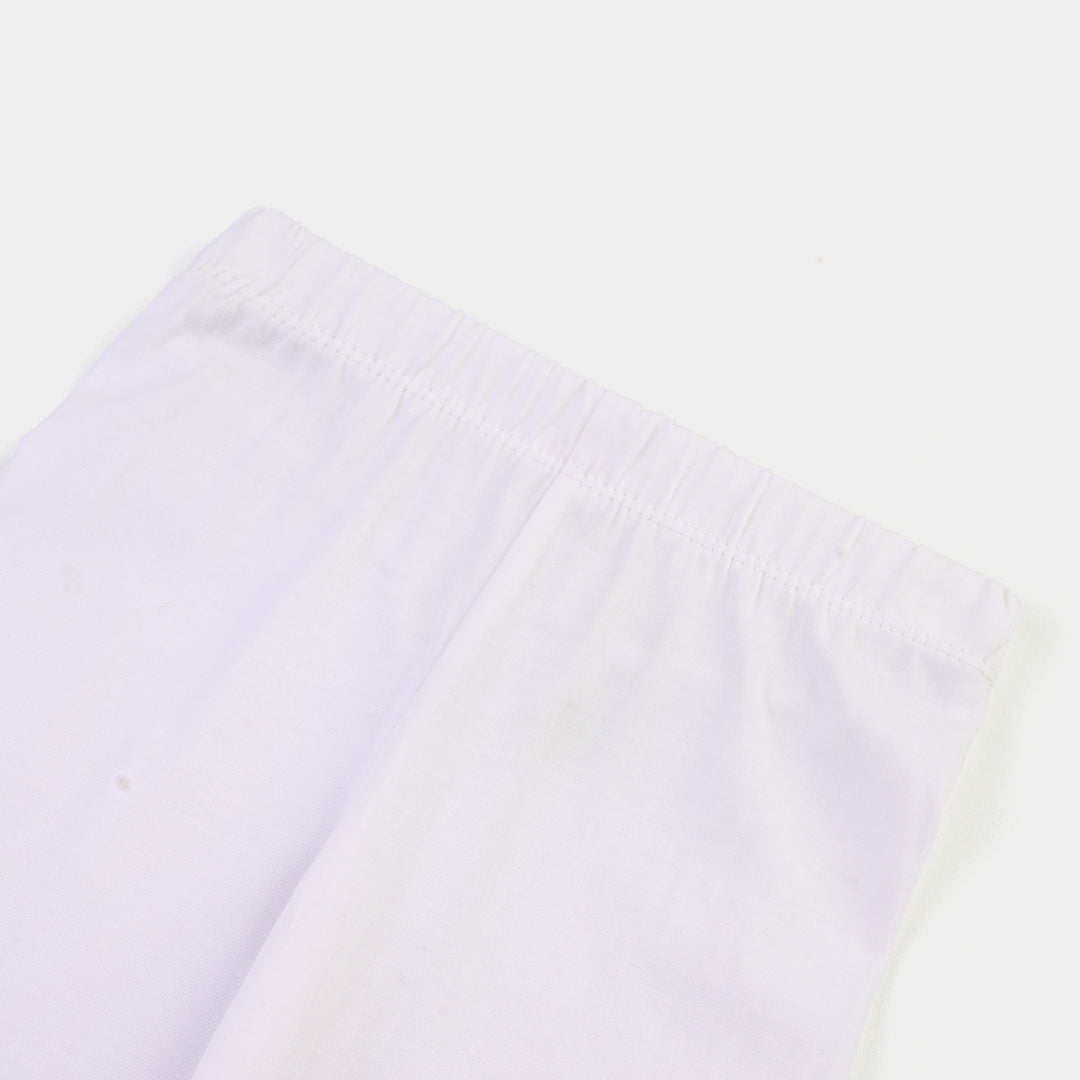 Infant Girls Cotton Jersey 2 Piece Set Basic