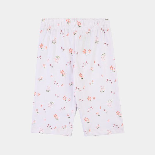 Infant Girls Cotton Jersey 3 Piece Set Sunshine-Pure.Pink.White