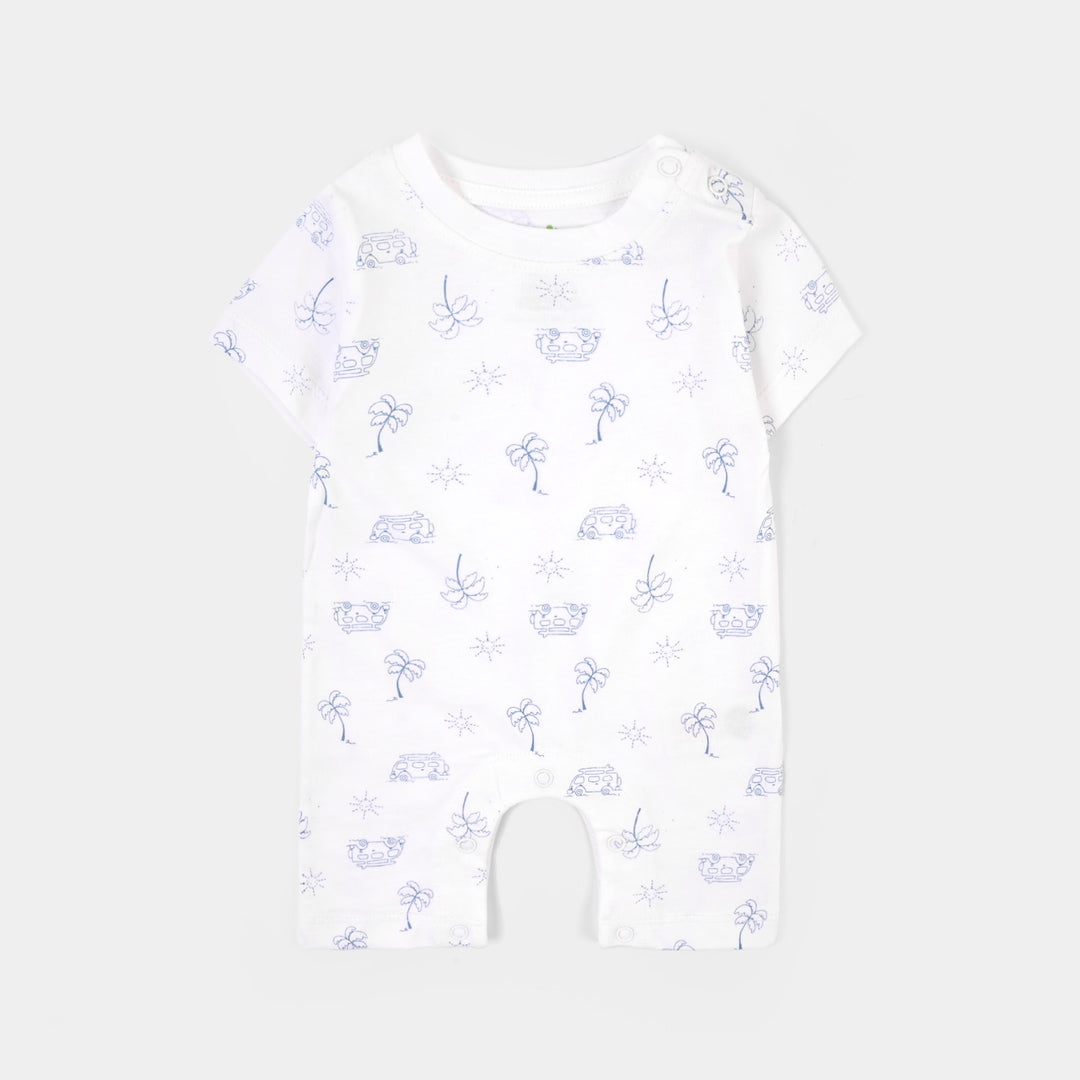 Infant Boys Cotton Jersey 3 Piece Set Free to fly - White/Blue
