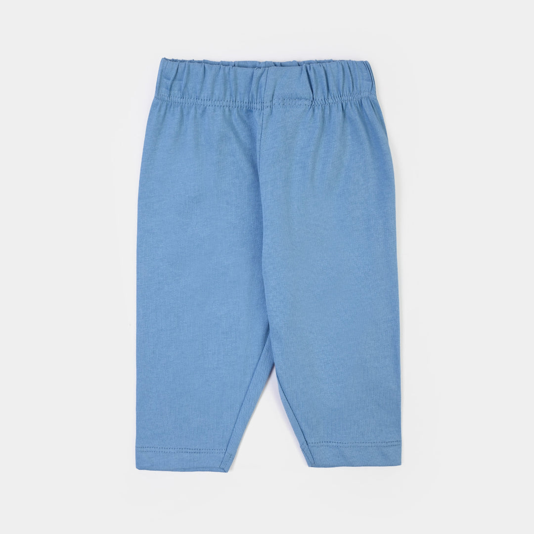Infant Boys Cotton Jersey 3 Piece Set Free to fly - White/Blue