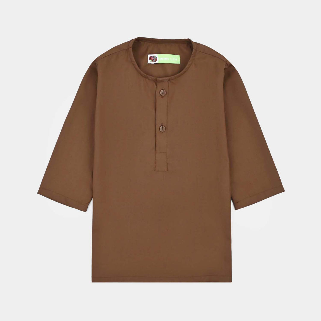 Infant Boys Poly Viscose 3Piece (Coca Brown)