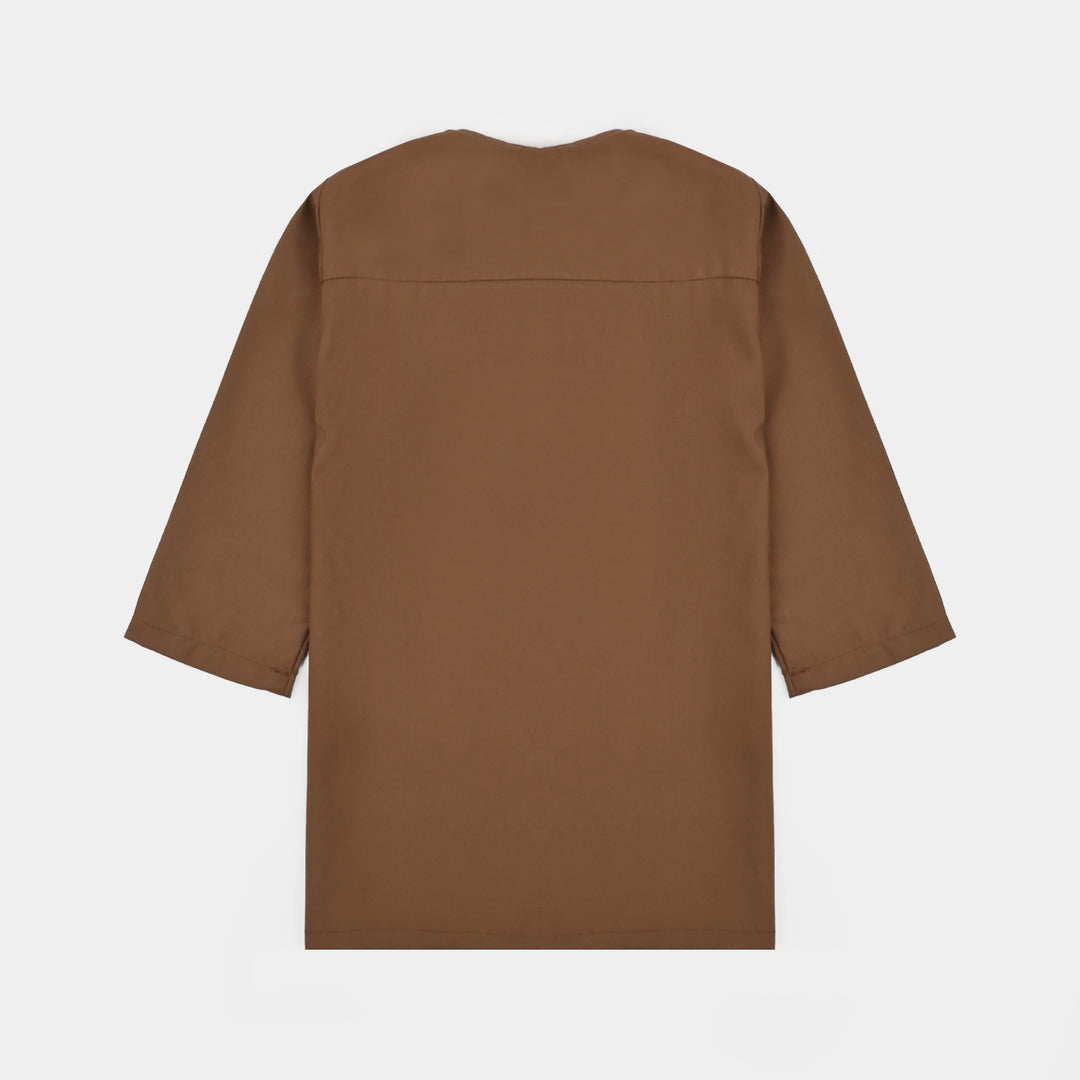 Infant Boys Poly Viscose 3Piece (Coca Brown)