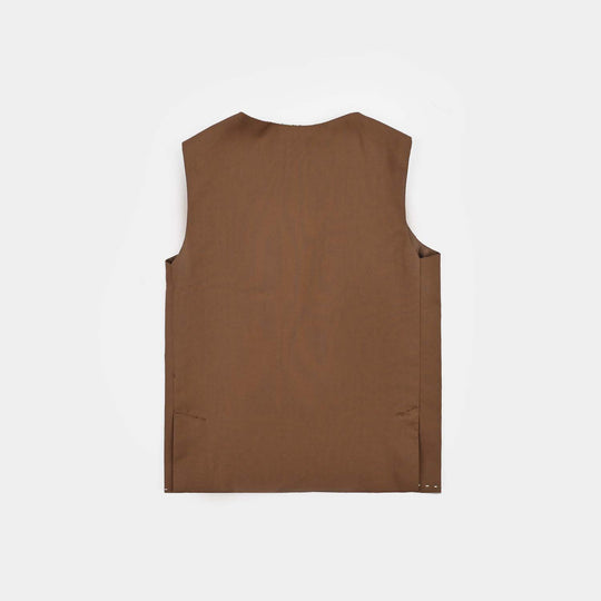 Infant Boys Poly Viscose 3Piece (Coca Brown)