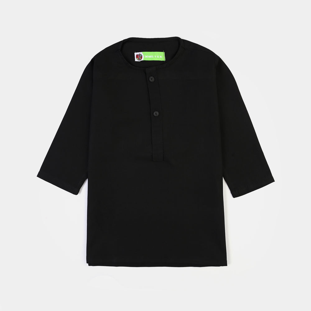 Infant Boys Poly Viscose 2Piece (Basic) - BLACK