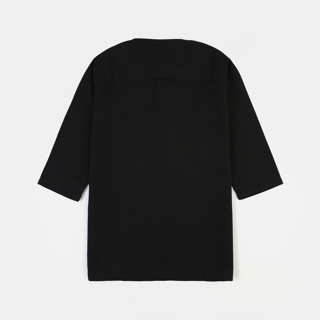 Infant Boys Poly Viscose 2Piece (Basic) - BLACK