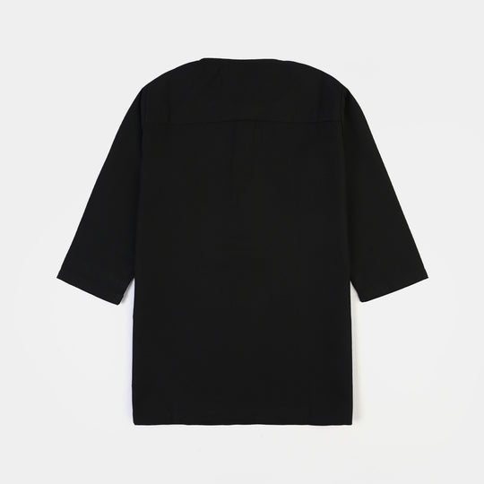Infant Boys Poly Viscose 2Piece (Basic) - BLACK