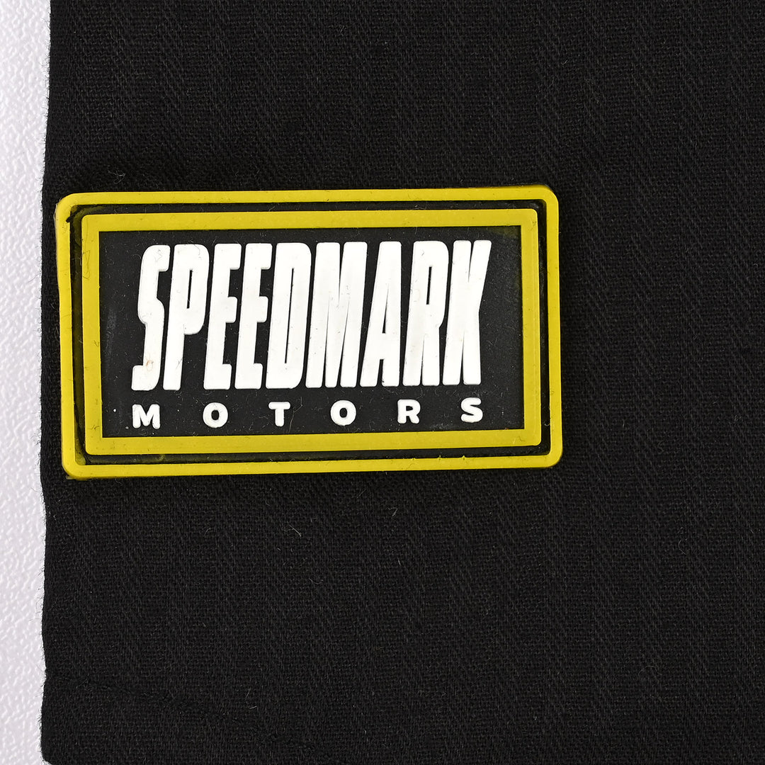 Boys Cotton Twill Shirt (Speed Max)-BLACK