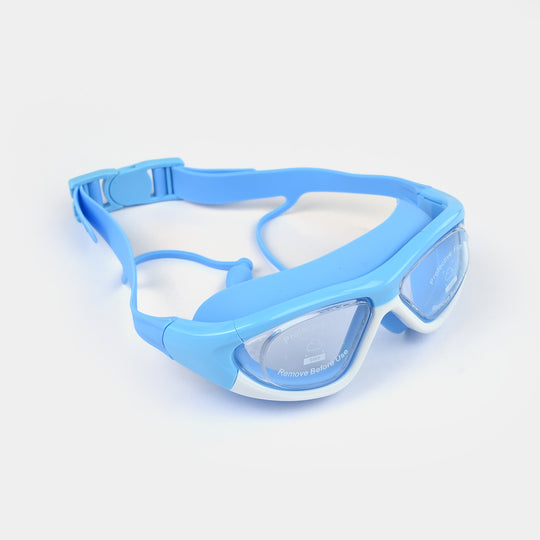 Swimming Goggles with Integrated Earplugs