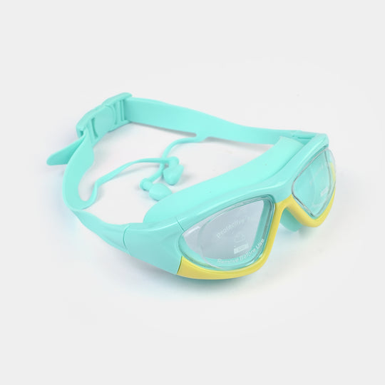 Swimming Goggles with Integrated Earplugs