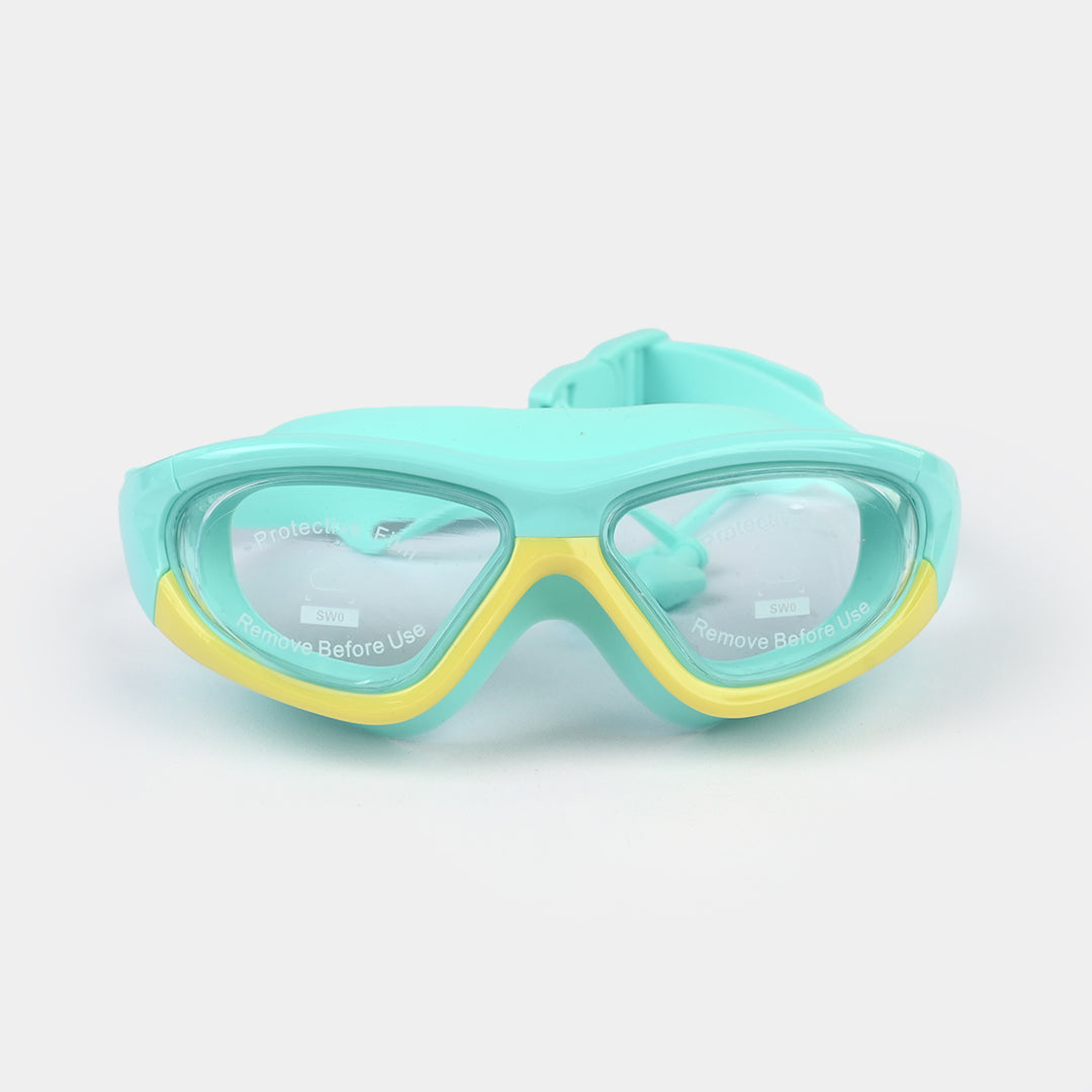 Swimming Goggles with Integrated Earplugs