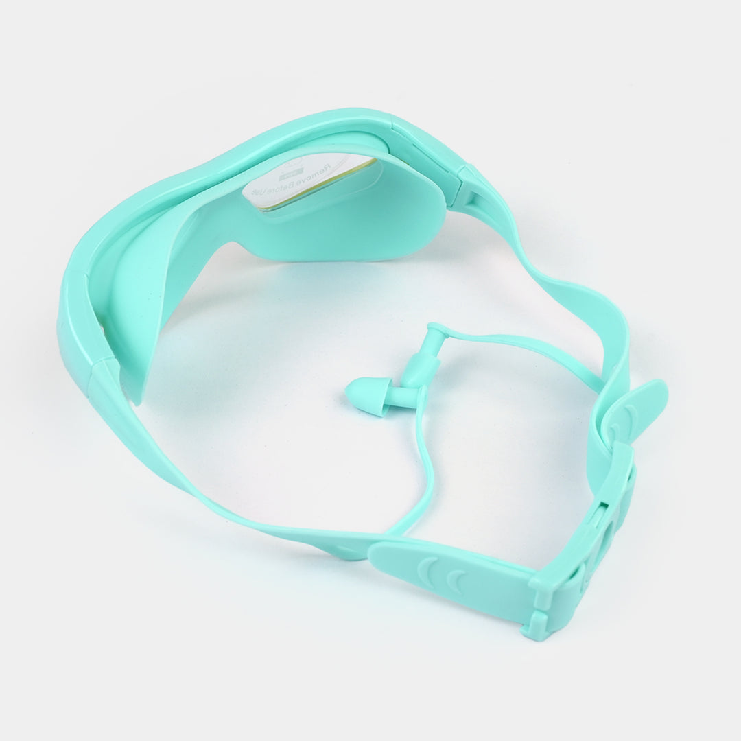 Swimming Goggles with Integrated Earplugs